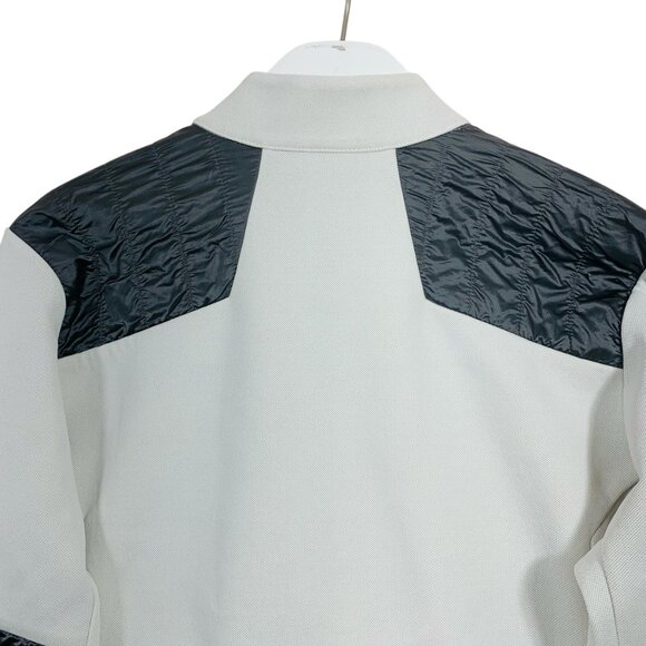 Peak Performance White and Gray Zip Up Sweater - Picture 9 of 16